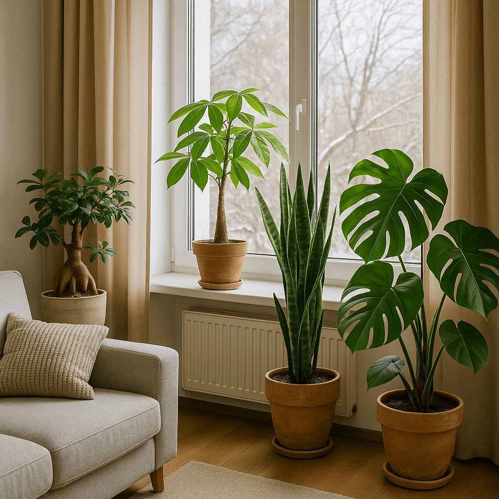 冬場の観葉植物の育て方1
