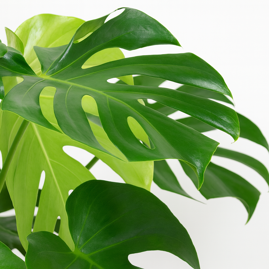 モンステラ白の長角陶器5