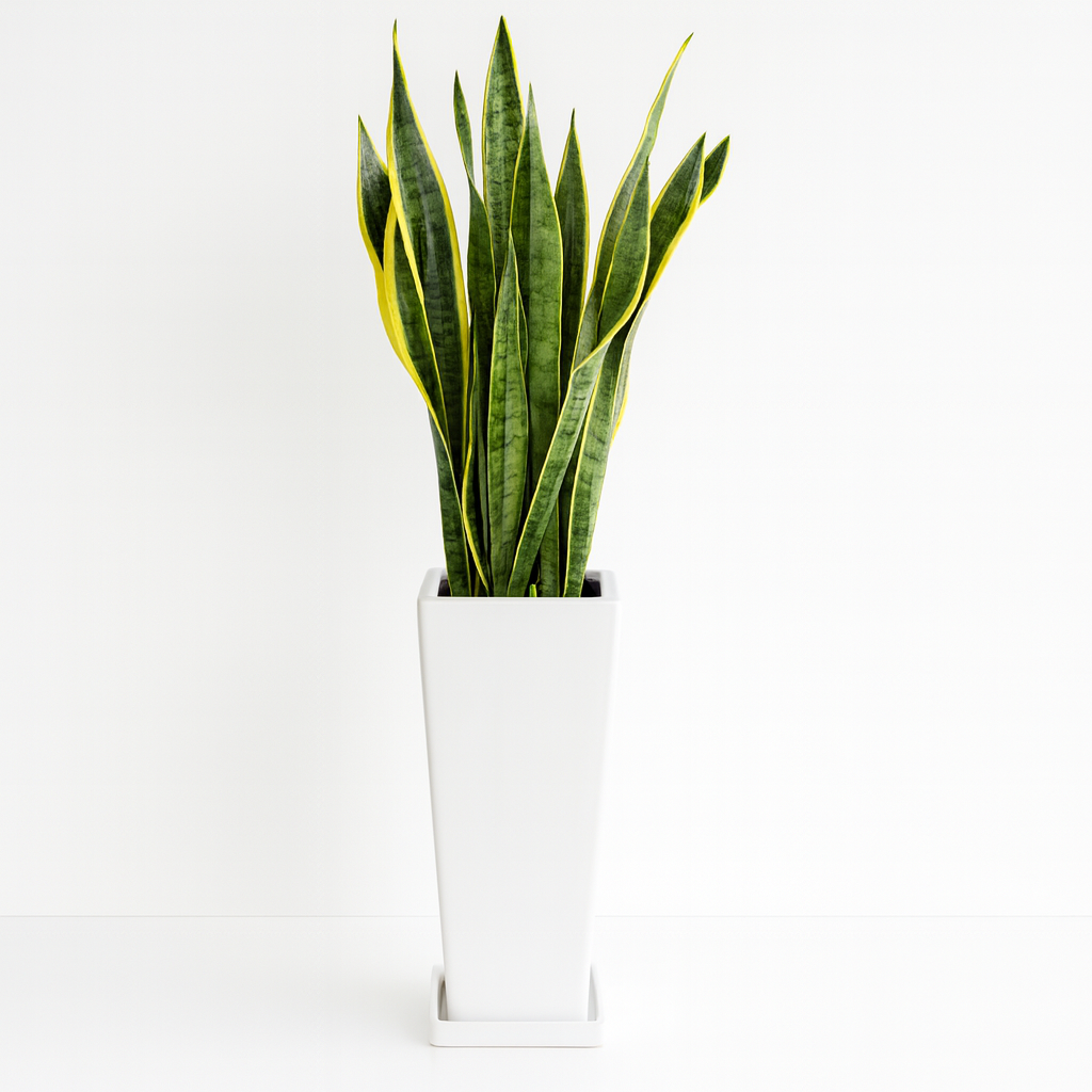 サンスベリア白陶器